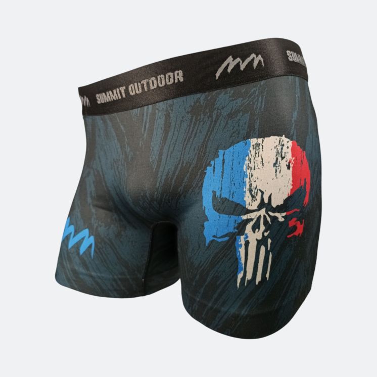 Boxer sublimé PUNISHER tricolore