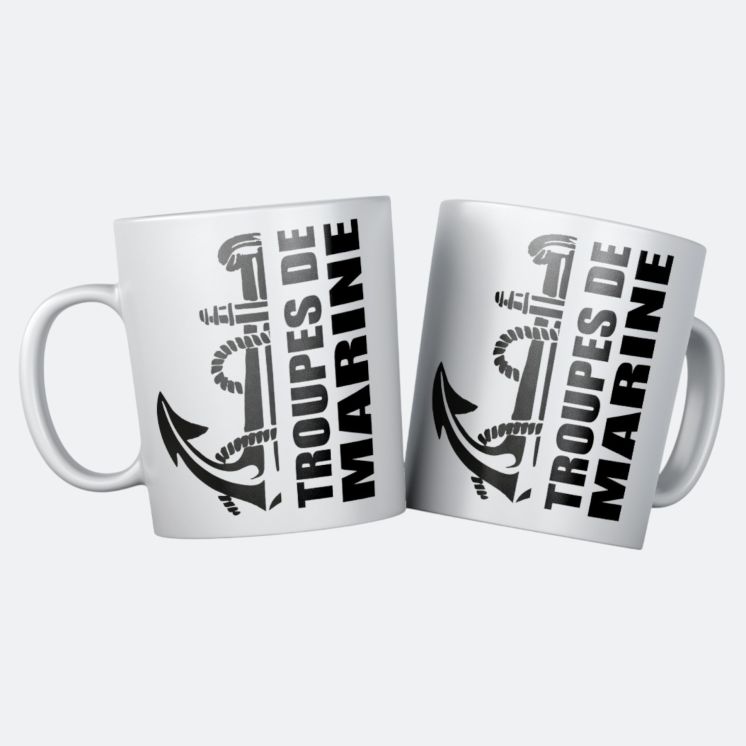 Mug Troupes de Marine design