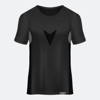 T-shirt FLIGHT Active line Noir