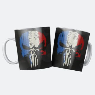 MUG PUNISHER TRICOLORE
