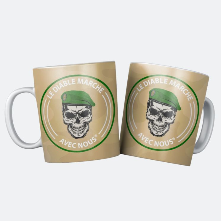 MUG LE DIABLE MARCHE AVEC NOUS