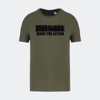 Warriors Military T-shirt Organic kaki