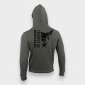 Sweat-shirt 350g Troupes de montagne Design Organic Kakhi Sweat-shirt 350g Troupes de montagne Design Organic Kakhi