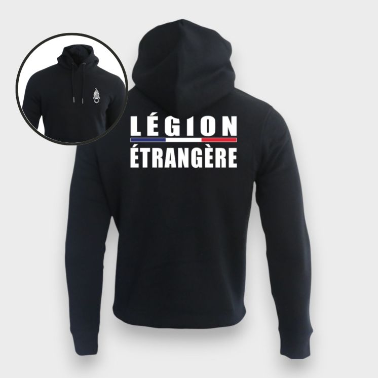 Sweat-shirt 350g Légion Etrangère Liseré Noir