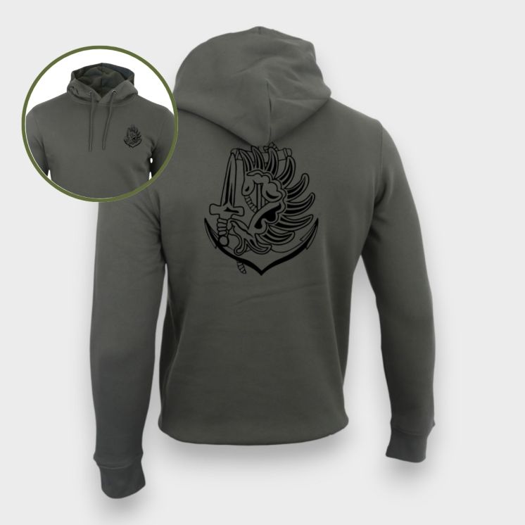 Sweat-shirt 350g Colo Organic kakhi