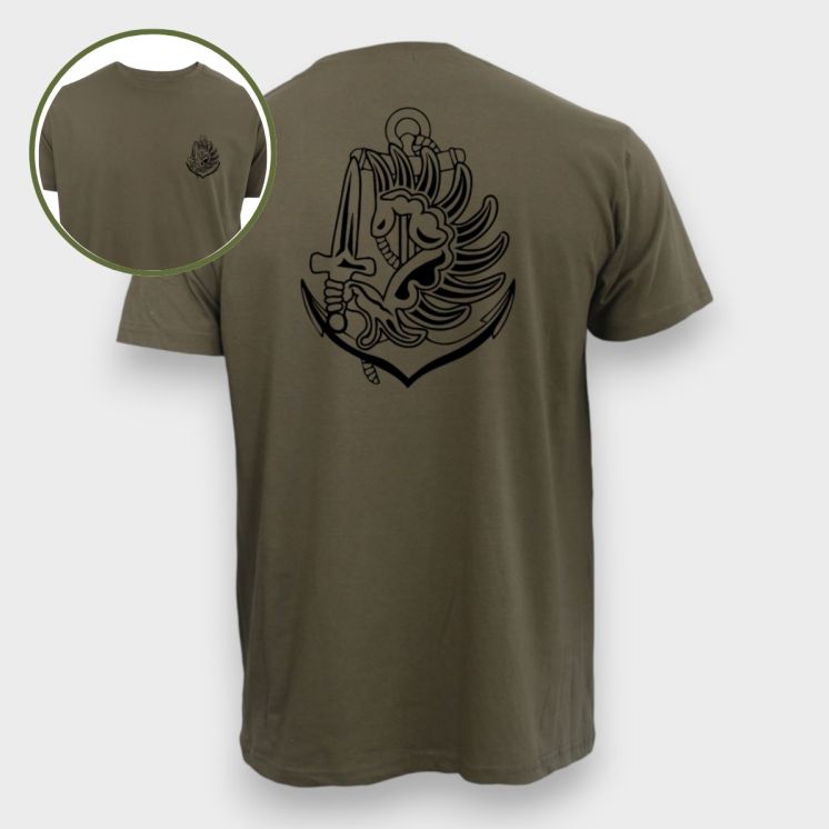 T-shirt Para Colo Kaki