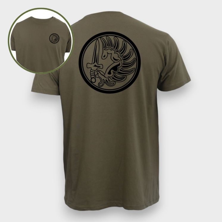 T-shirt Para Métro Kaki