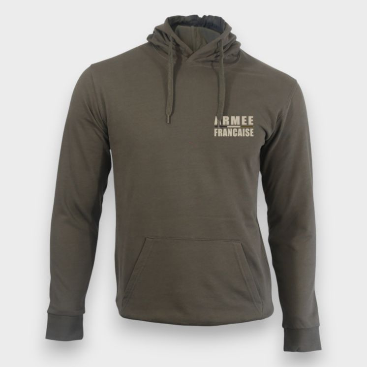 Sweat-shirt Armée Française BR Kaki