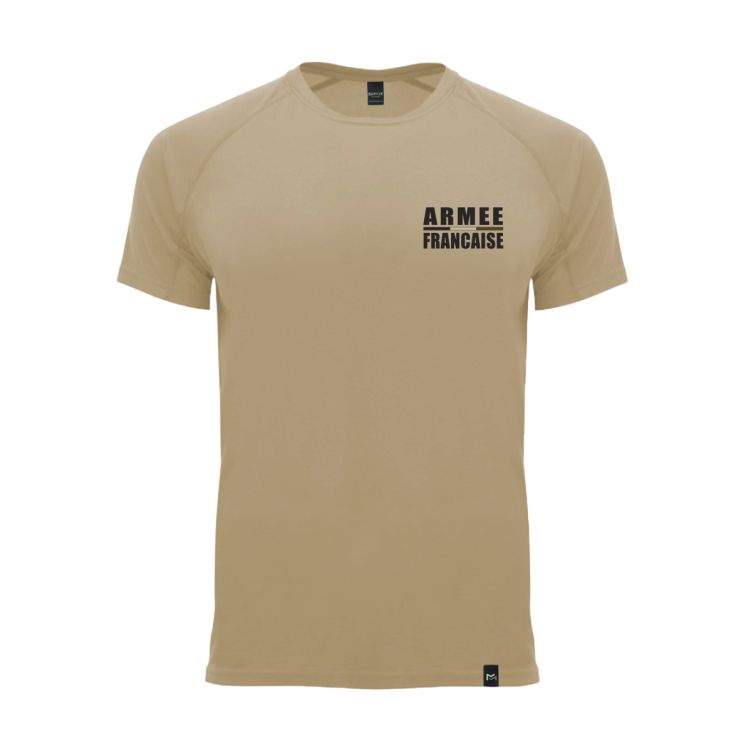 T-shirt Armée Française BV CONTROL DRY Coyote