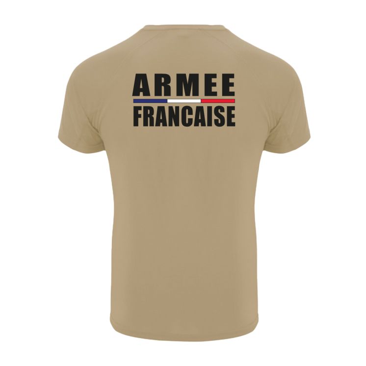 T-shirt Armée Française CONTROL DRY Coyote