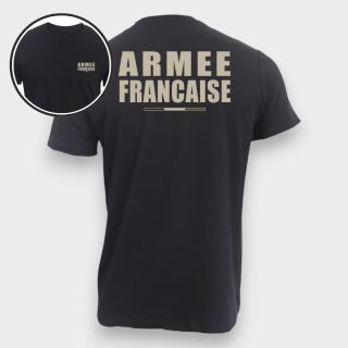 T-shirt Armée Française BR Noir