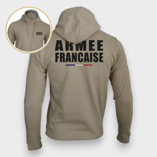 Sweat-shirt Armée Française Light Sand