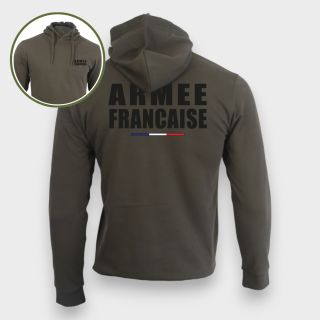 Sweat-shirt Armée Française Kaki