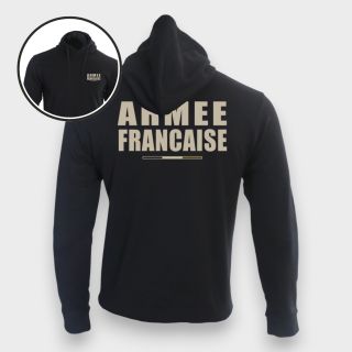 Sweat-shirt Armée Française BR Noir