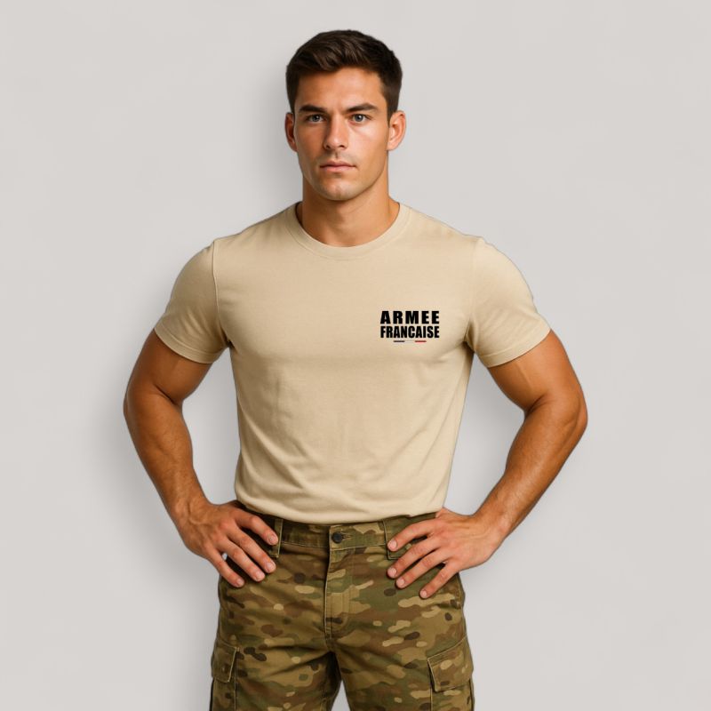 T-shirt Armée Française Coyote