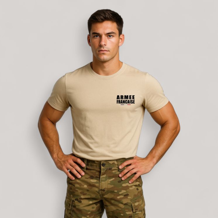 T-shirt Armée Française Coyote