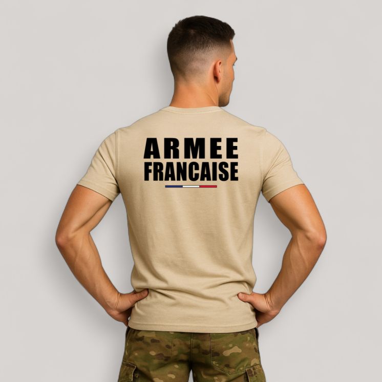 T-shirt Armée Française Coyote