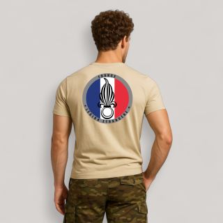 T-shirt Légion Etrangère France Coyote