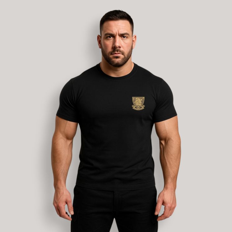 T-shirt Commandos Marine Noir