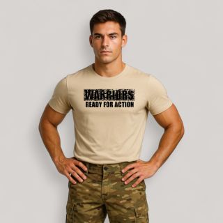 T-shirt Warriors Military Coyote