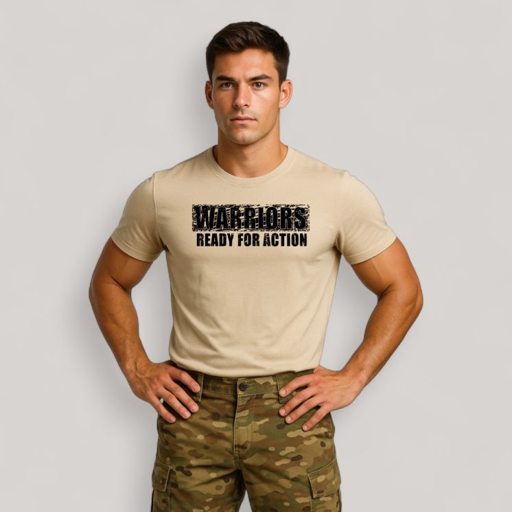 T-shirt Warriors Military Coyote