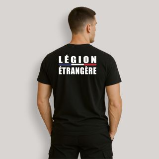 T-shirt 190g Légion Etrangère Liseré Noir