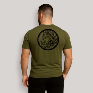 T-shirt Para Métro Kaki