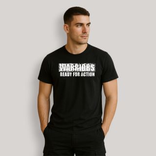 T-shirt Warriors Military Noir