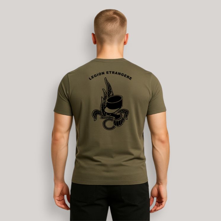 T-shirt Légion Etrangère Kaki