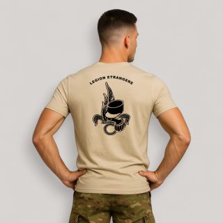 T-shirt Légion Etrangère Coyote