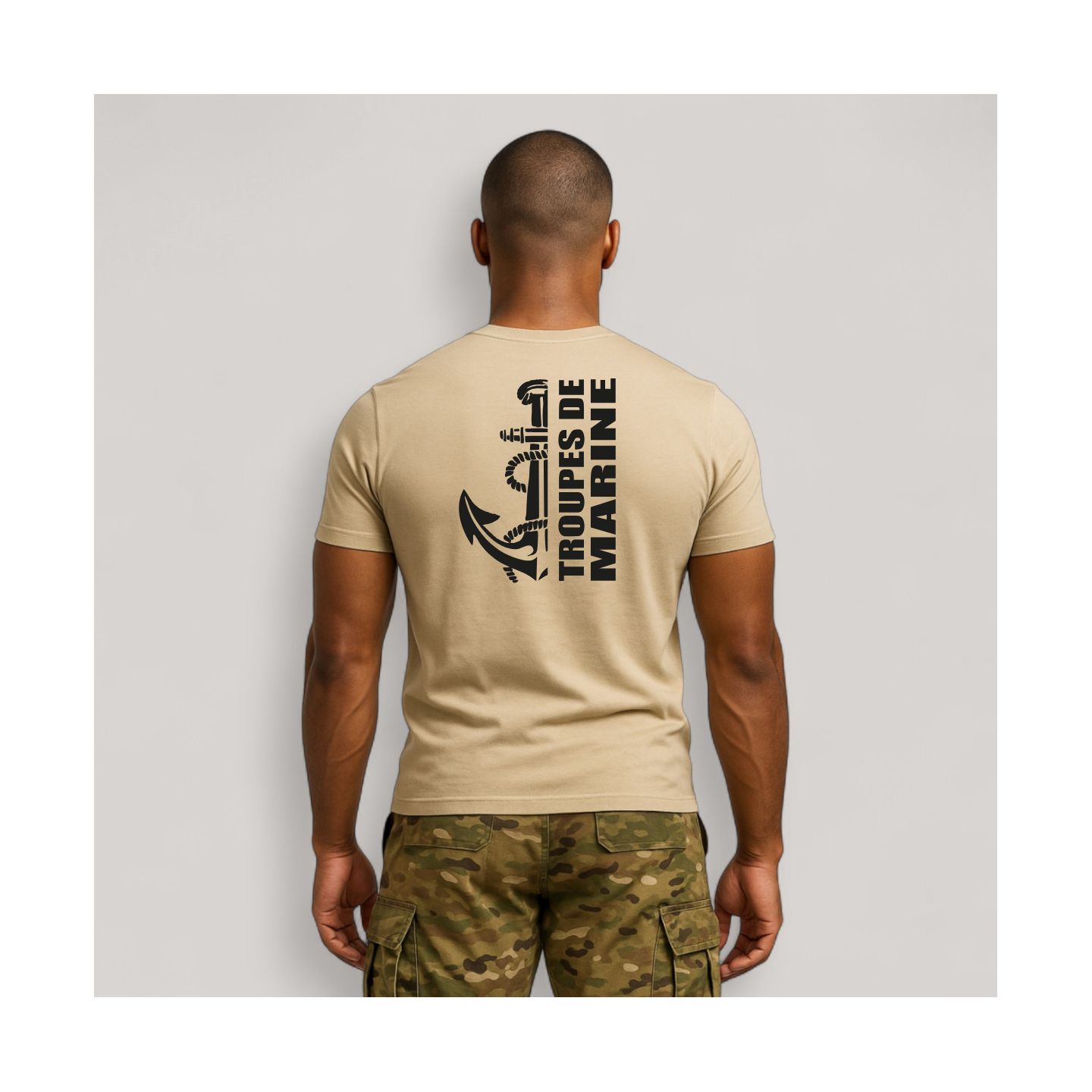 T-shirt Troupes de Marine design Coyote T-shirt Troupes de Marine design Coyote