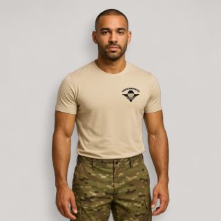 T-shirt Troupes Aéroportées Coyote