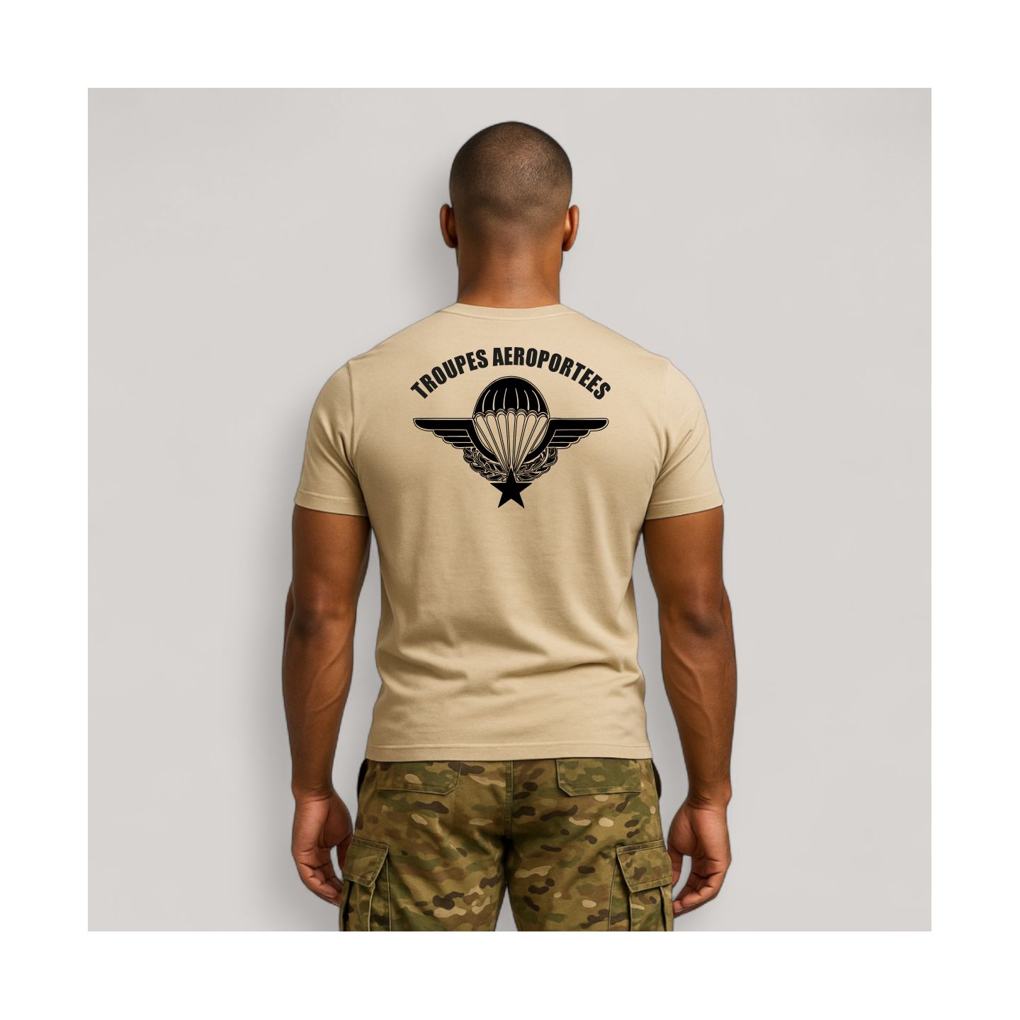 T-shirt Troupes Aéroportées Coyote T-shirt Troupes Aéroportées Coyote