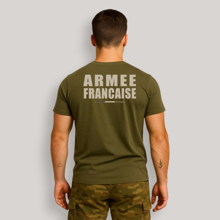 T-shirt Armée Française BR Kaki