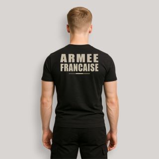 T-shirt Armée Française BR Noir