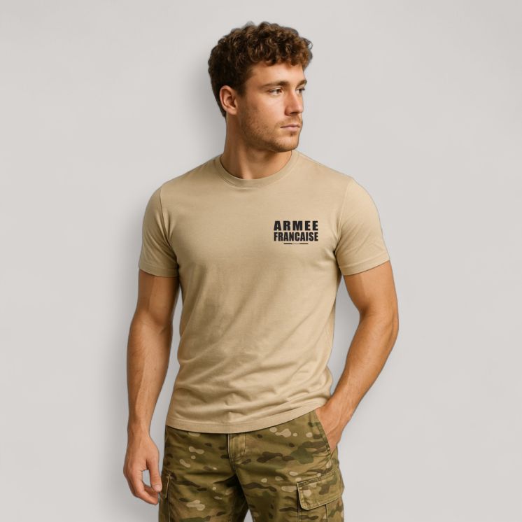 T-shirt Armée Française BR Coyote