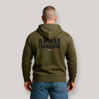 Sweat-shirt Armée Française Kaki
