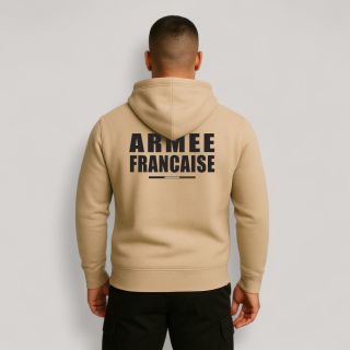 Sweat-shirt Armée Française BR Light Sand