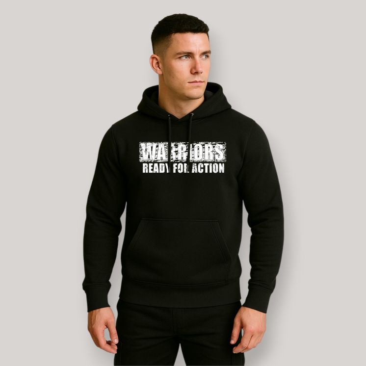 Sweat-shirt Warriors Military Noir