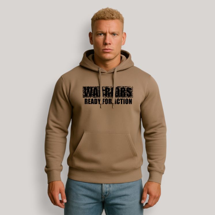 Sweat-shirt Warriors Military Moka
