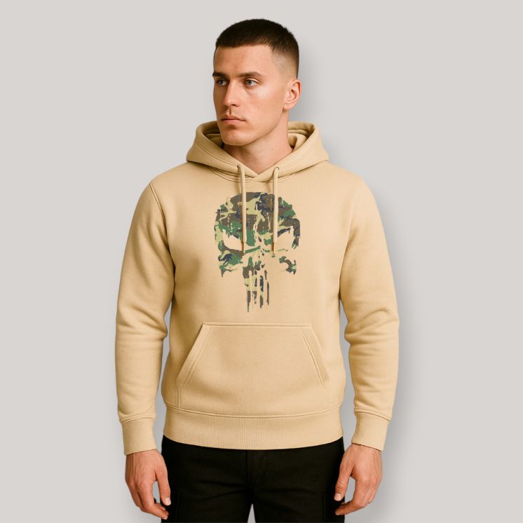 Sweat-shirt Punisher Camo Light Sand