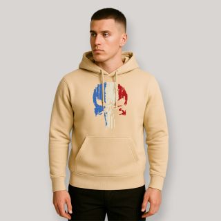 Sweat-shirt Punisher France Light Sand