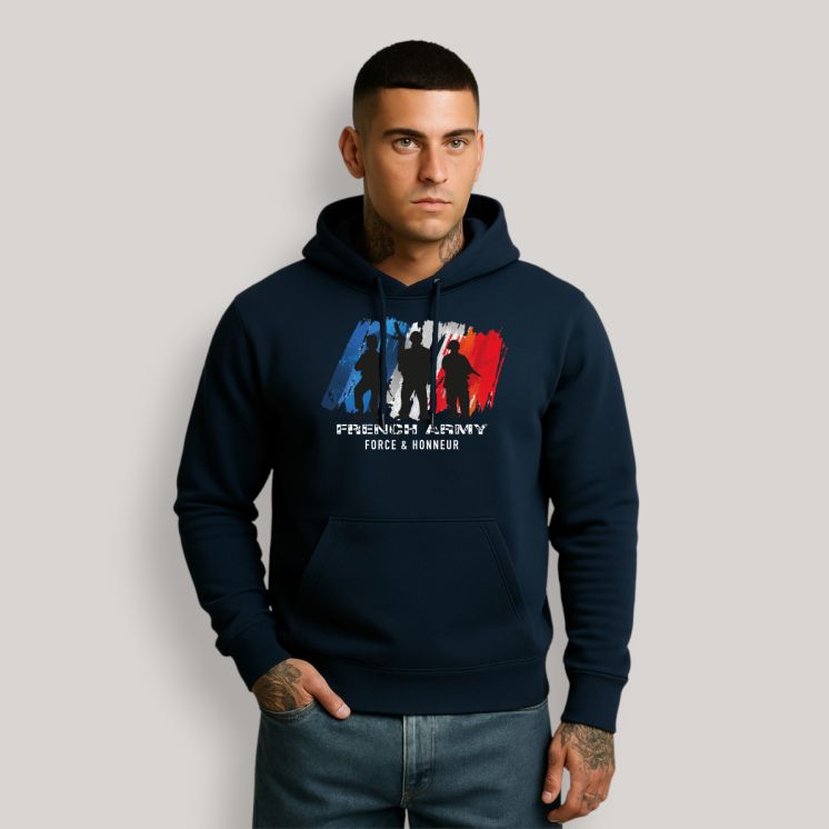 Sweat-shirt French Army F&H Marine