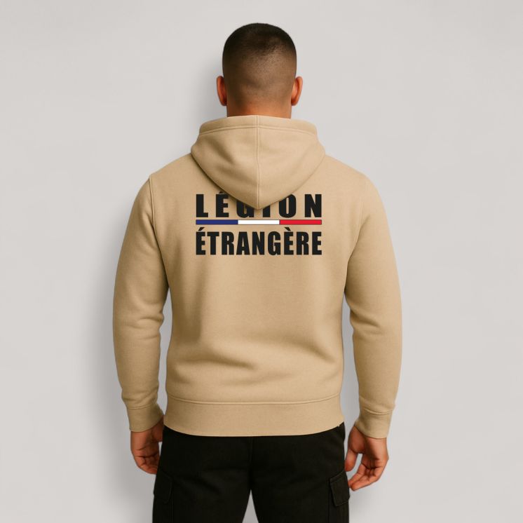 Sweat-shirt Légion Etrangère Liseré Light sand