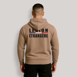 Sweat-shirt Légion Etrangère Liseré Moka