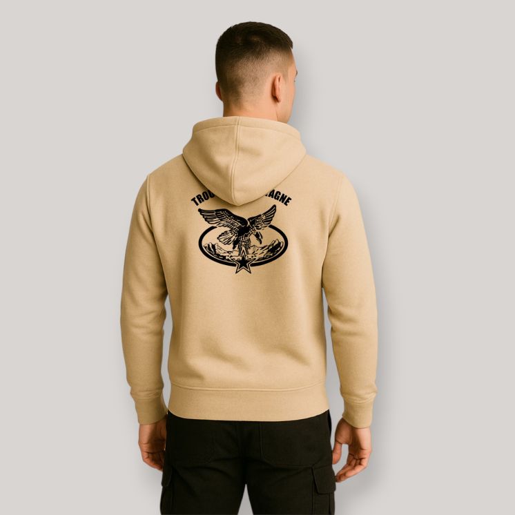 Sweat-shirt Troupes de Montagne Light Sand