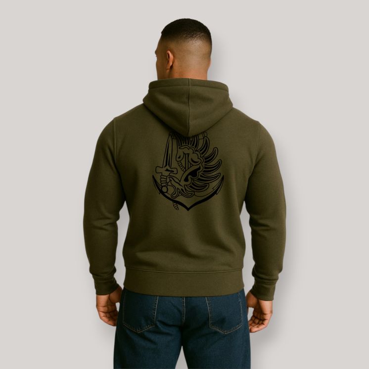 Sweat-shirt Para Colo Kaki