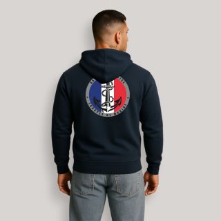 Sweat-shirt Troupes de Marine France Marine