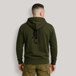 Sweat-shirt zippé Légion Etrangère DesignKakhi