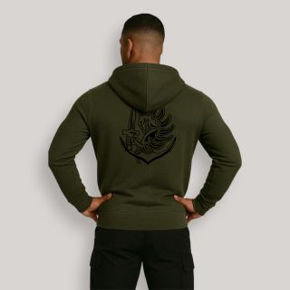 Sweat-shirt zippé para Colo Kakhi